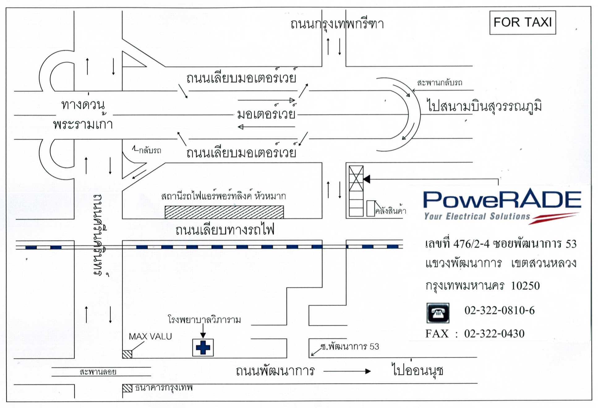 Map PoweRADE